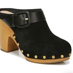 Veronica Beard Dacey Clog Black Suede